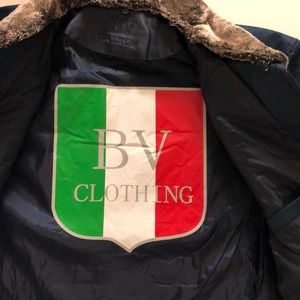 Bv Cloting Jackets Coats Leather Jacket Italian Brand Bv Cloting Poshmark